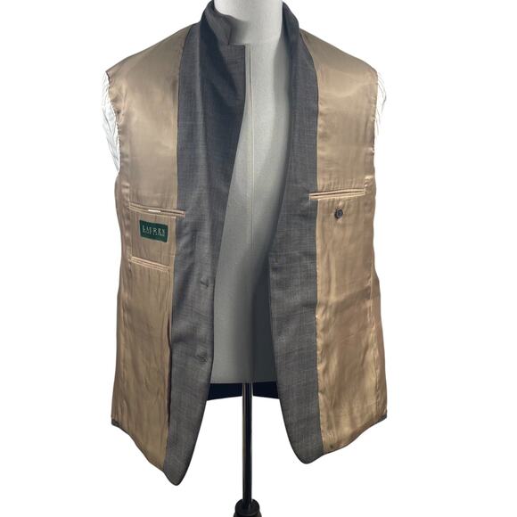 Ralph Lauren Blazer Sport Coat Jacket Mens 42R Brown 100% Wool 2 Button Vented - Picture 8 of 9